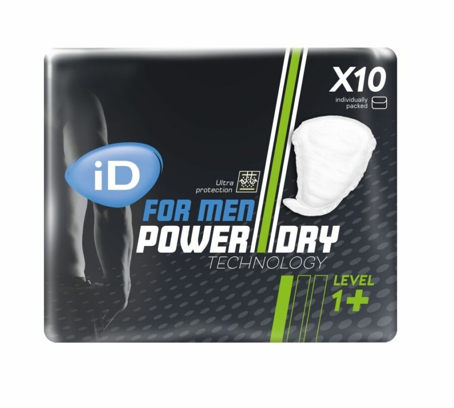 iD for Men Level 1+ absorpční vložky pro muže 10 ks