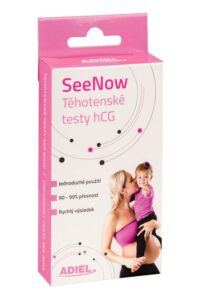 Adiel SeeNow těhotenské testy hCG 5 ks