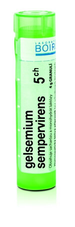 Boiron GELSEMIUM SEMPERVIRENS CH5 granule 4 g