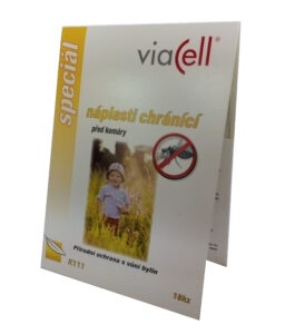 Viacell K111 Náplasti chránící před komáry 18 ks