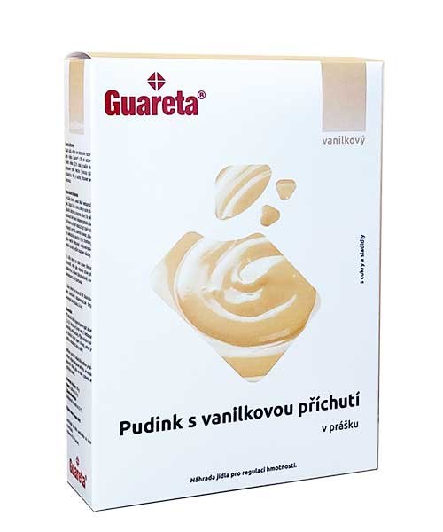 Guareta Pudink s vanilkovou příchutí v prášku 3x35 g