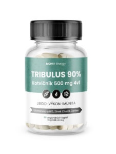 MOVit Energy TRIBULUS 90% Kotvičník 500 mg 4v1 90 kapslí