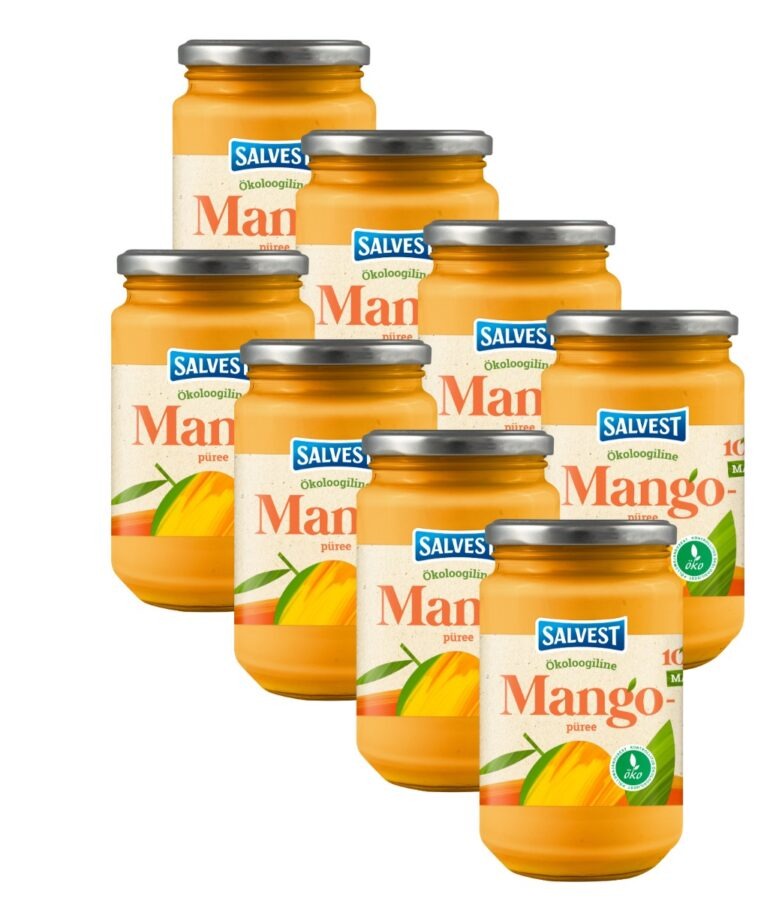 SALVEST Family BIO Mango 100% 8x450 g