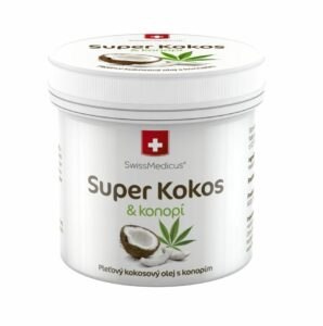 SwissMedicus Super Kokos a konopí pleťový olej 150 ml