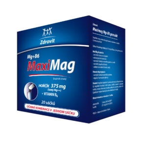 Zdrovit MaxiMag Hořčík 375 mg + B6 granulát 20 sáčků