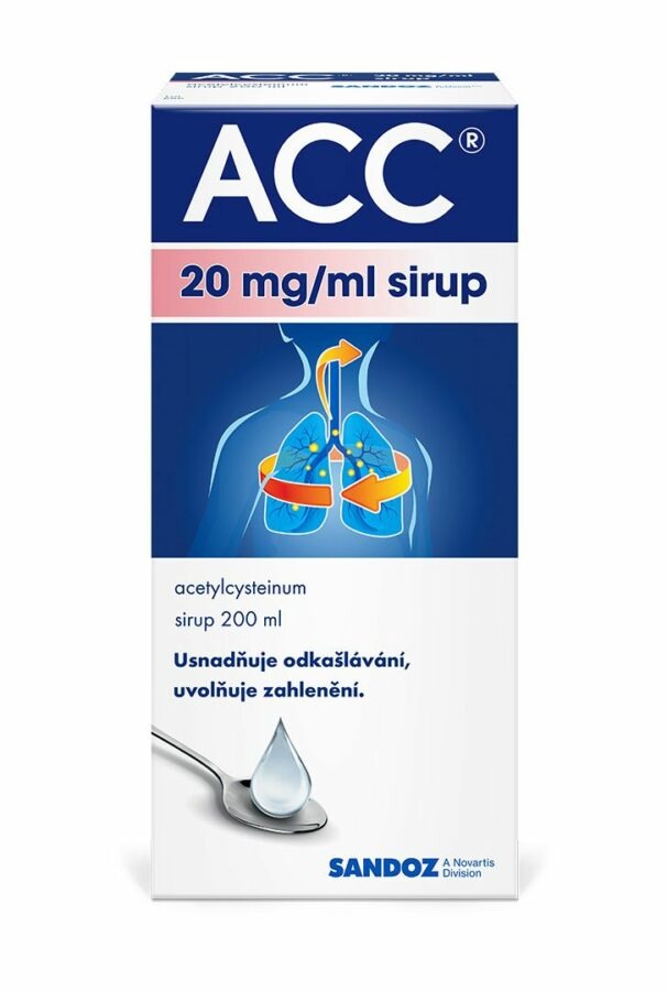 ACC 20 mg/ml sirup 200 ml
