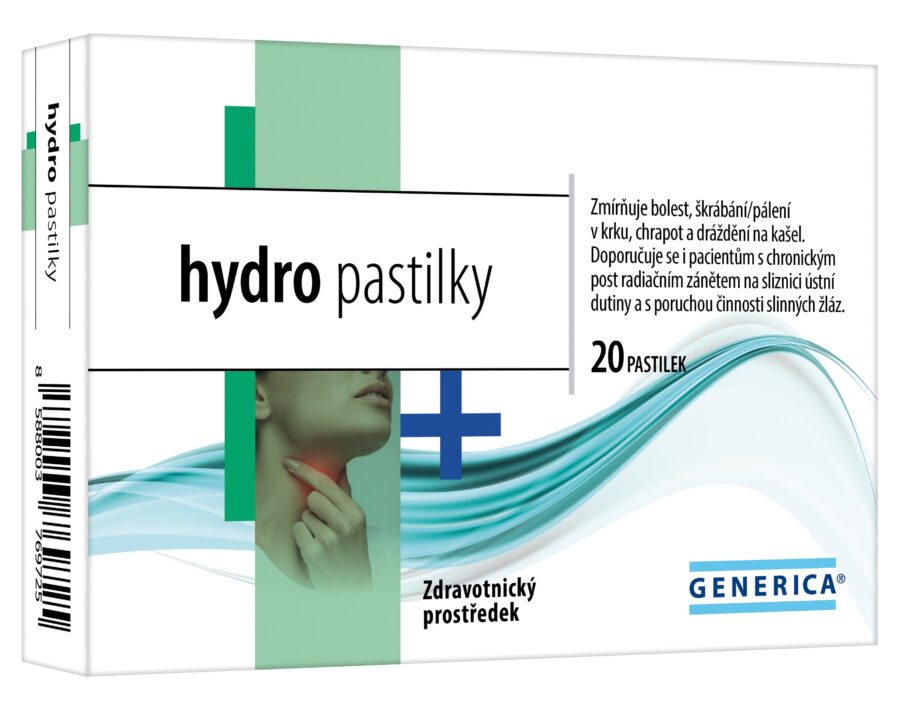 Generica hydro pastilky 20 pastilek