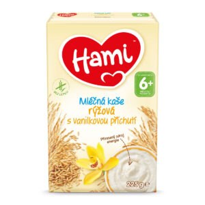 Hami Mléčná kaše rýžová s vanilkovou příchutí 225 g