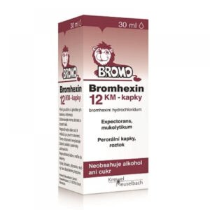Bromhexin 12 KM kapky 30 ml