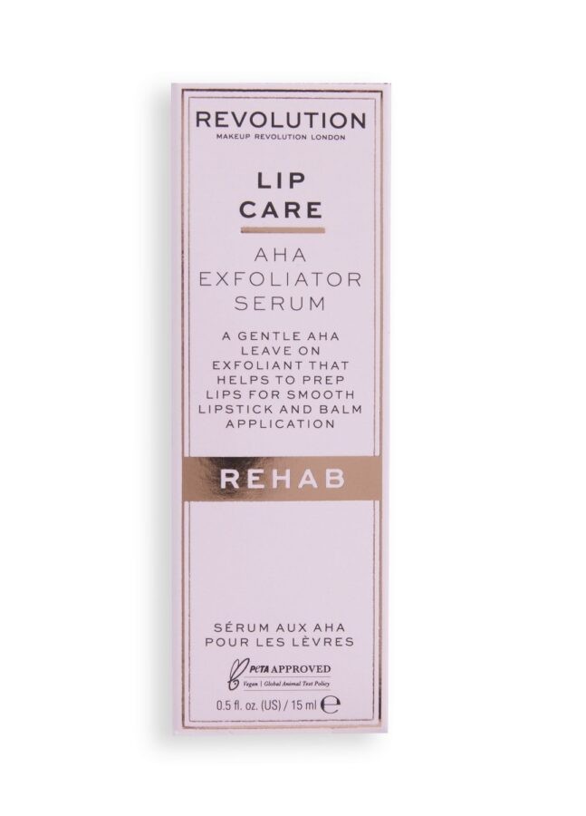 Makeup Revolution Rehab AHA Lip Exfoliator péče o rty 15 ml