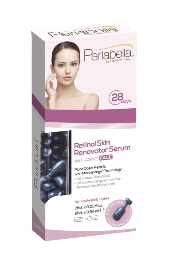 Equilibra Perlabella Retinol Skin Renovator sérum na obnovu pokožky 28x0