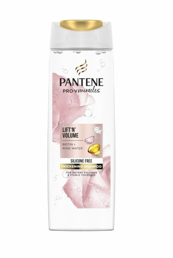 Pantene Pro-V Lift'n'Volume Rose Water šampon 300 ml