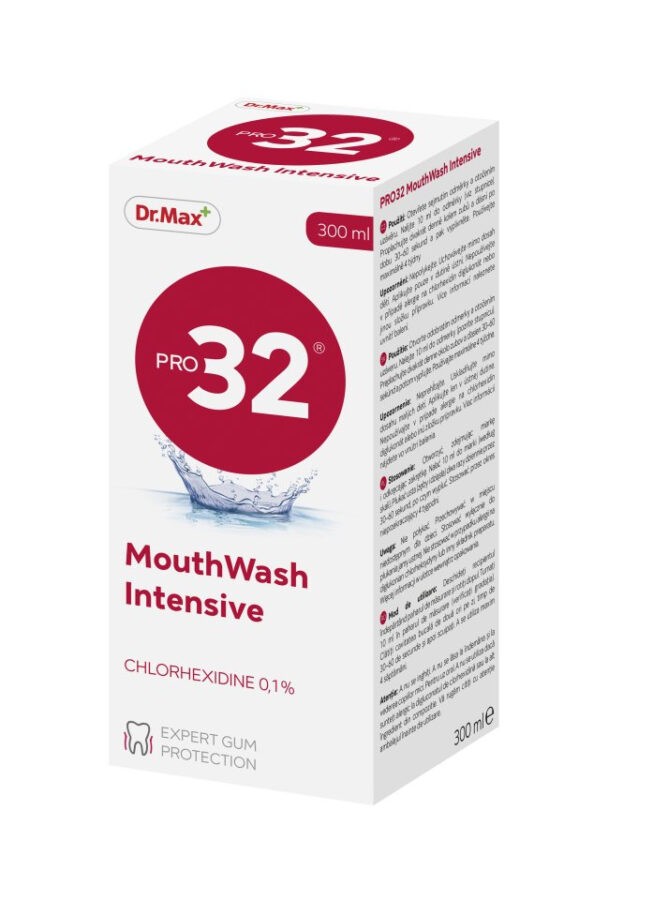 Dr.Max PRO32 MouthWash Intensive ústní voda 300 ml