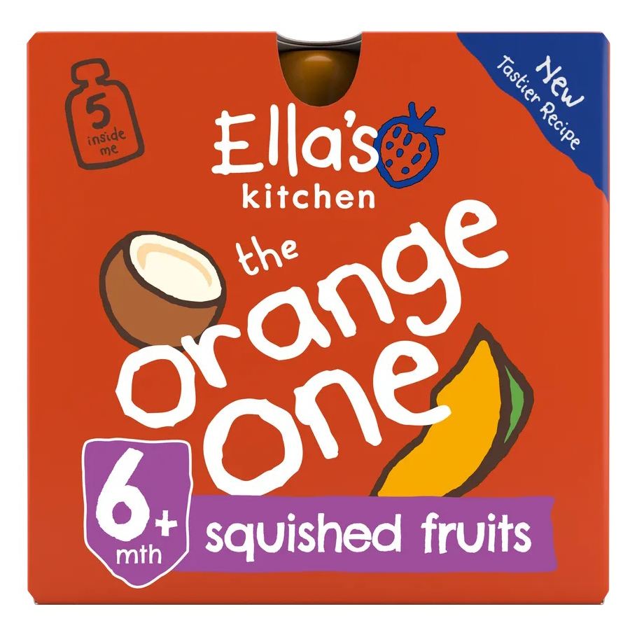 Ellas Kitchen BIO Ovocné pyré Orange One Mango kapsičky 5x90 g