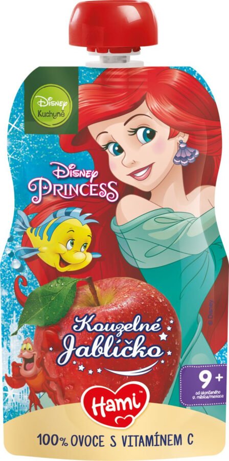 Hami Disney Princess jablíčko kapsička 6x110 g