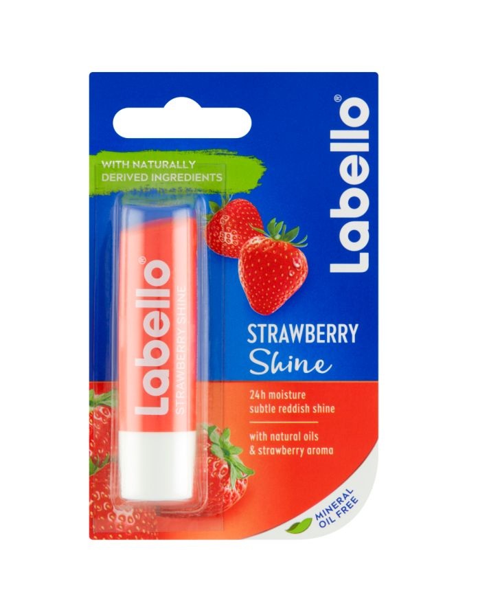 Labello Strawberry Shine balzám na rty 5