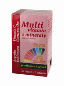 Medpharma Multivitamín s minerály + extra C 37 tablet