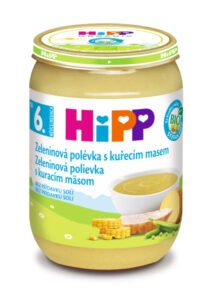 Hipp BABY MENU BIO Zeleninová polévka s kuřecím masem 190 g
