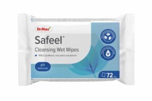 Dr.Max Safeel Cleansing Wet Wipes 72 ks