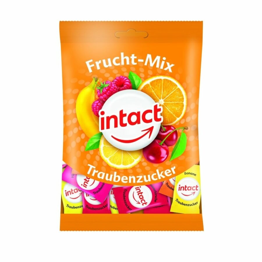 Intact Hroznový cukr Ovocný mix sáček 100 g