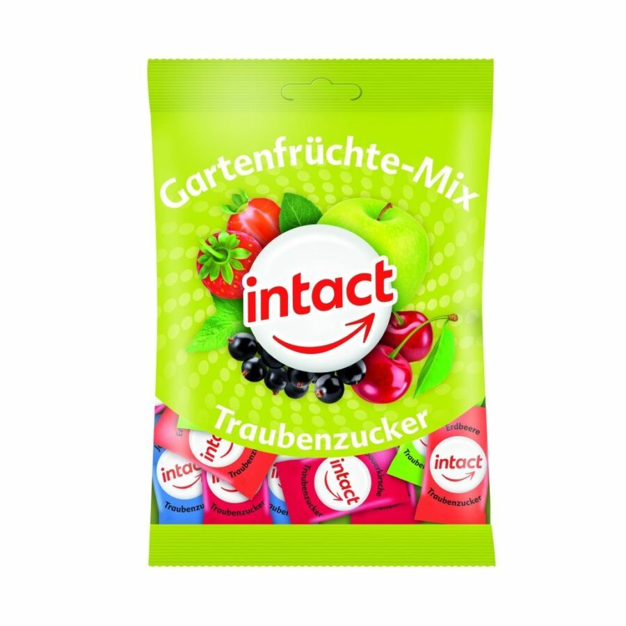 Intact Hroznový cukr Zahradní mix sáček 100 g