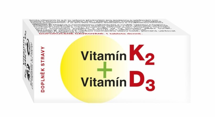 Naturvita Vitamín K2 + D3 60 tablet
