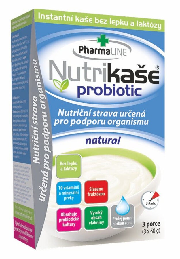 Nutrikaše probiotic natural 3x60 g