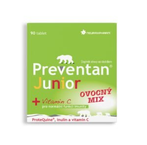 Preventan Junior ovocný mix 90 tablet