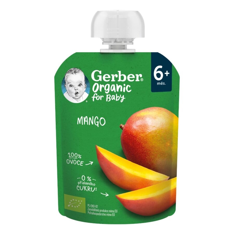 Gerber Organic for Baby Kapsička Mango 100% BIO 90 g