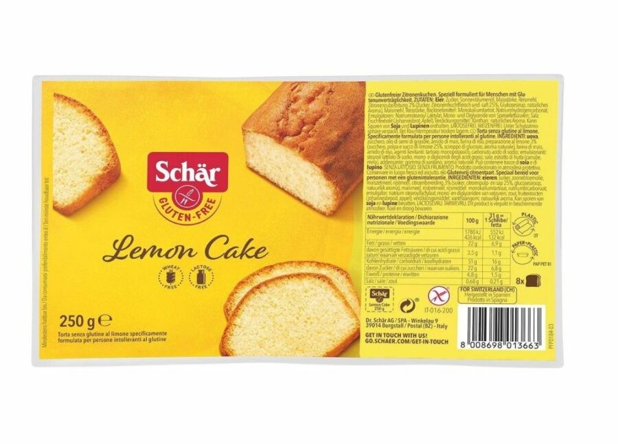 SCHÄR Lemon Cake citronová bábovka bez lepku 250 g