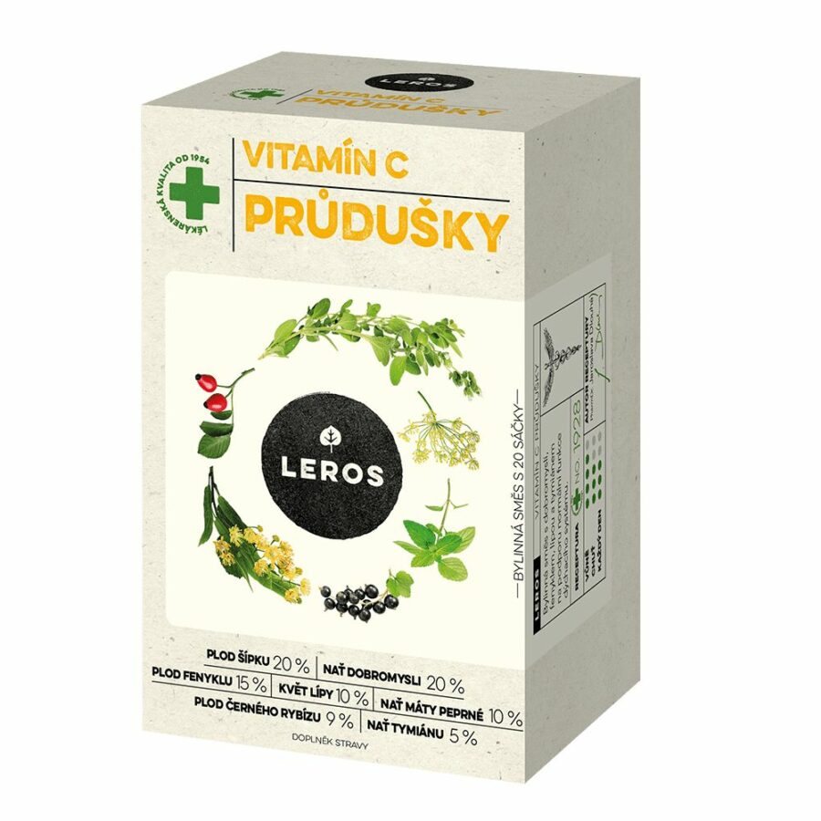 Leros Vitamin C průdušky 20x1