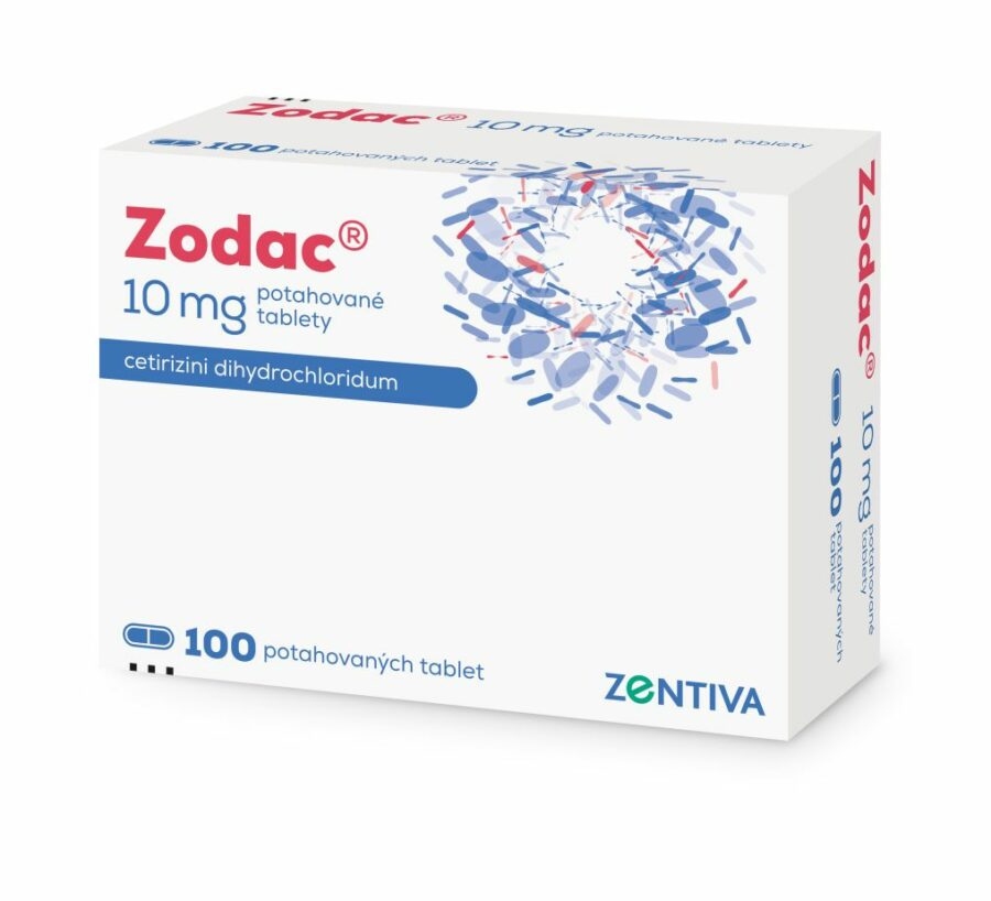 Zodac 10 mg 100 tablet