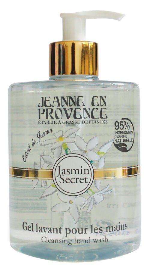 Jeanne en Provence Mycí gel na ruce Tajemství jasmínu 500 ml