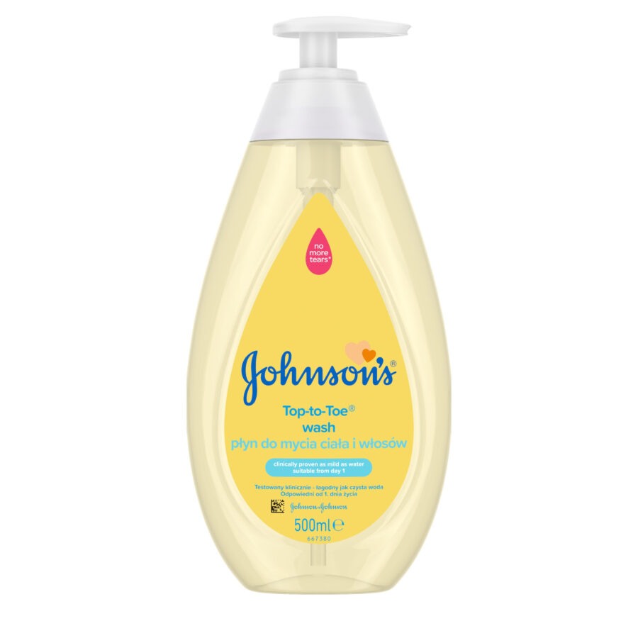Johnson's Baby Mycí gel pro tělo a vlásky 500 ml