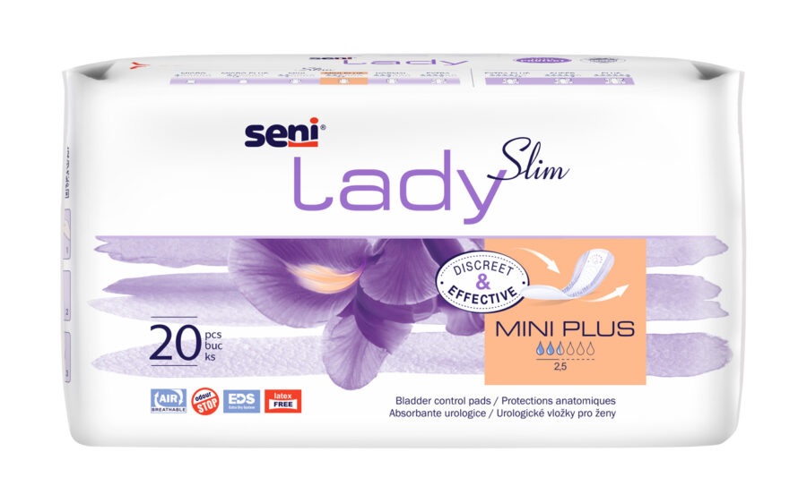 Seni Lady Slim Mini Plus inkontinenční vložky 20 ks
