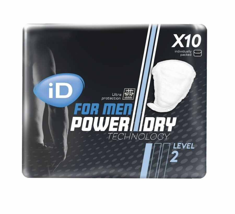 iD for Men Level 2 absorpční vložky pro muže 10 ks