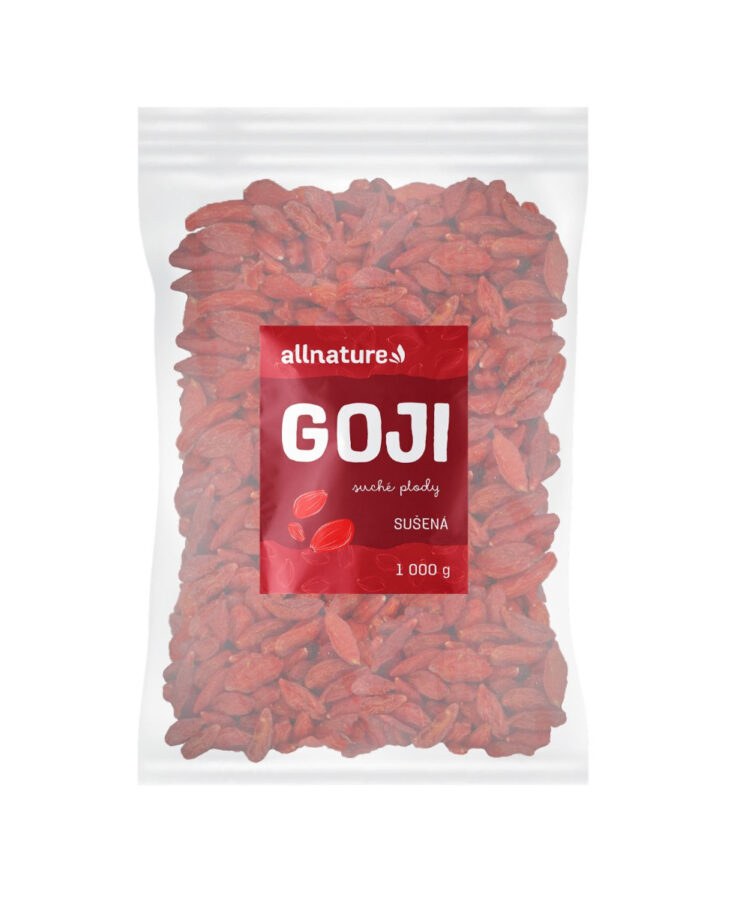 Allnature Goji sušené plody 1000 g