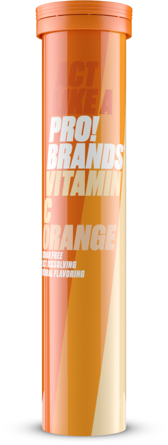 PRO!BRANDS Vitamin C pomeranč 20 šumivých tablet