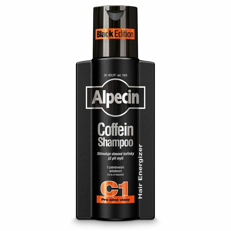 Alpecin Energizer Coffein Shampoo C1 Black Edition šampon 250 ml