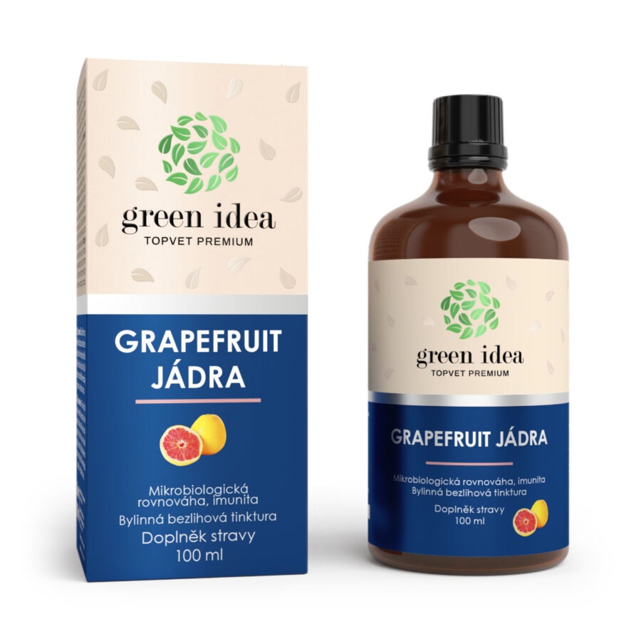Green idea Grapefruit jádra bezlihový extrakt 100 ml