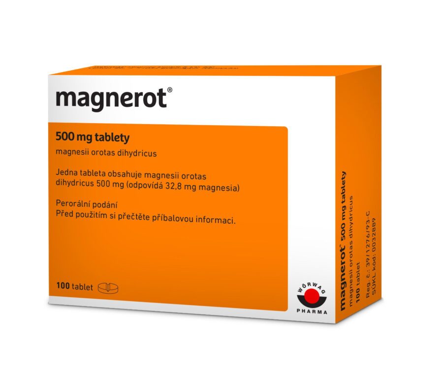 Magnerot 500 mg 100 tablet