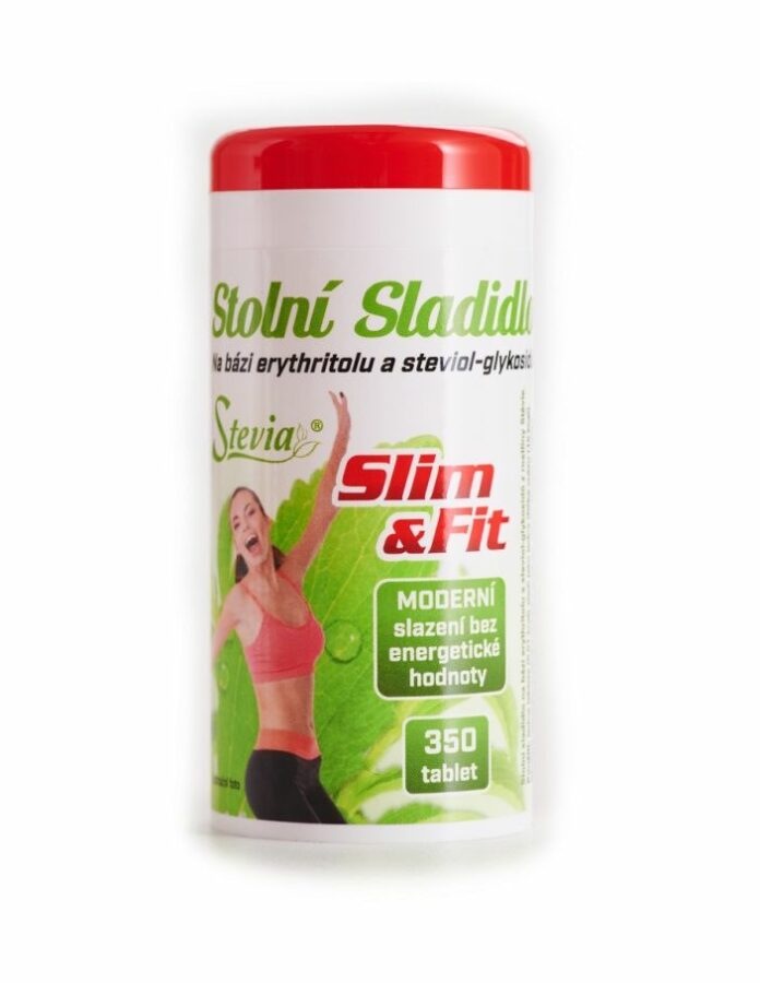 Stevia SLIM&FIT sladidlo se steviol-glykosidy 350 tablet