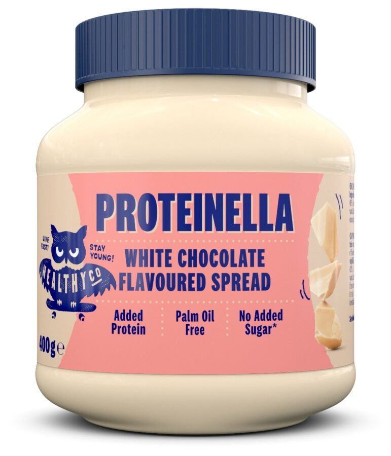 HealthyCo Proteinella bílá čokoláda 400 g
