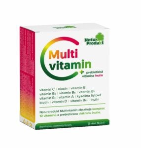 Naturprodukt Multivitamin + inulin 30 tablet