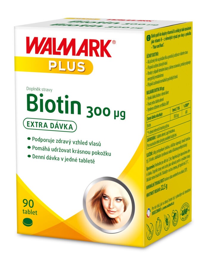 Walmark Biotin 300 µg 90 tablet
