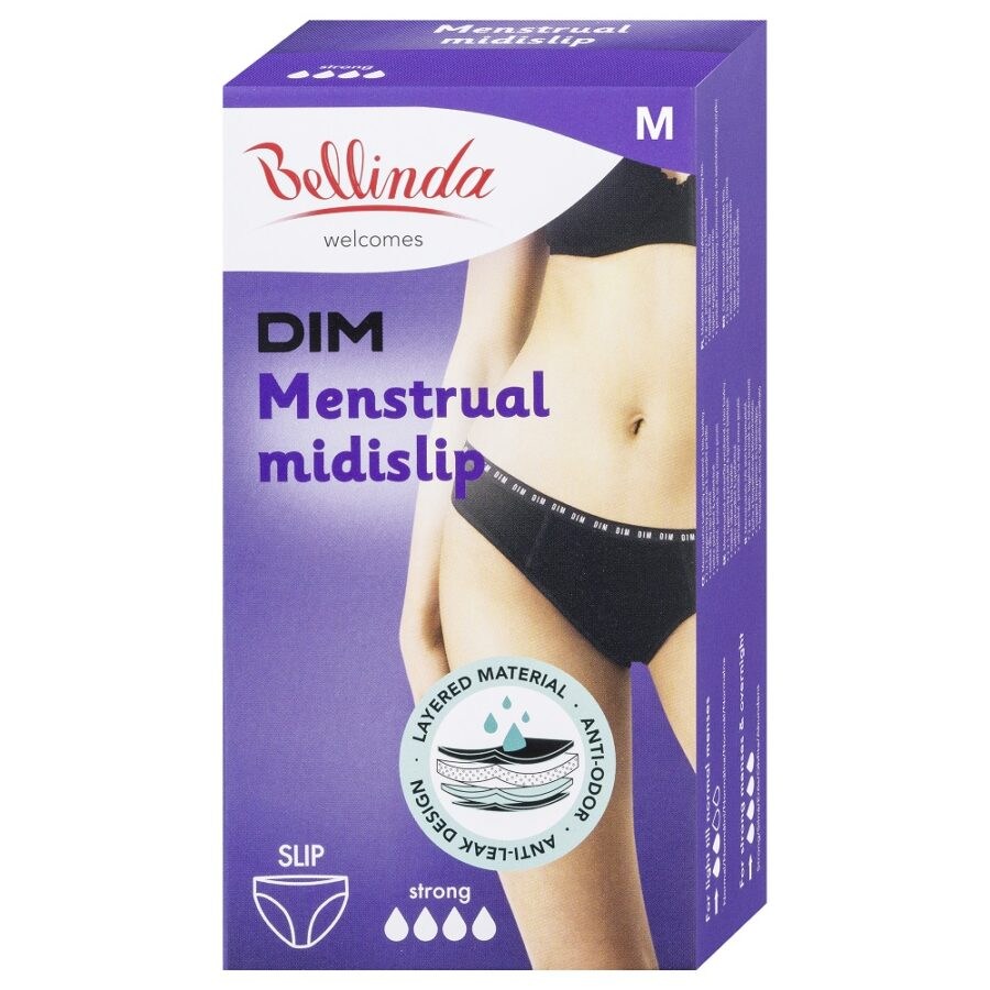 Bellinda Menstruační kalhotky strong vel.M 1 ks černé
