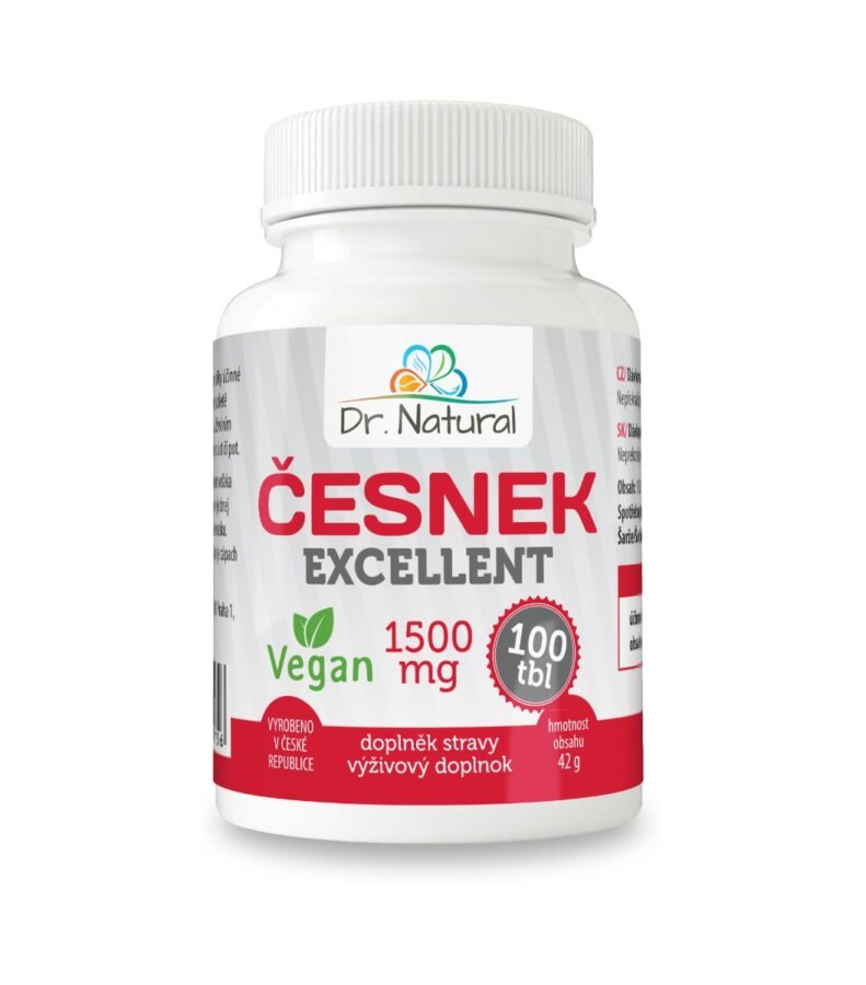 Dr. Natural Česnek Excellent 1500 mg 100 tablet
