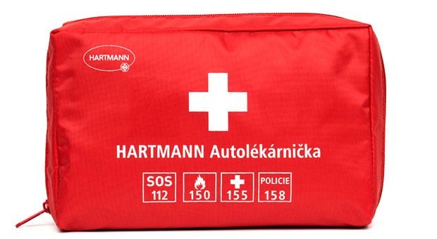 Hartmann Autolékárnička červená