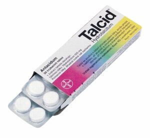 Talcid 20 žvýkacích tablet