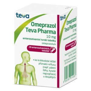 Teva Omeprazol 10 mg 28 tobolek